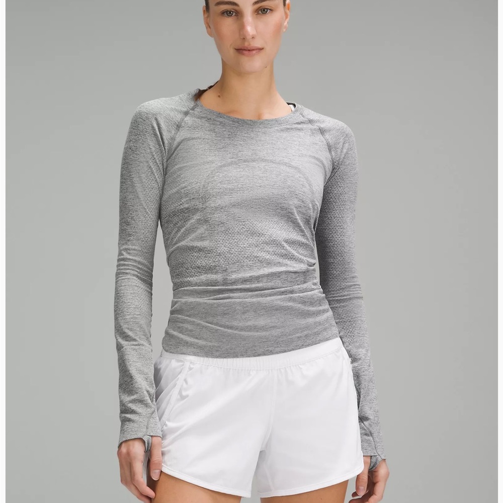 Lululemon Swiftly Tech Long Sleeve Activewear Top sz 12